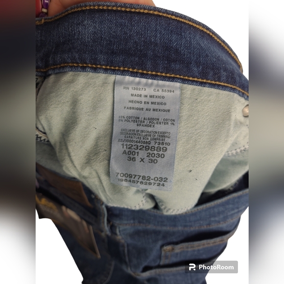 Lee Men's Regular Straight 5-Pocket Jeans - Tinted Midshade Size 36 X 30 - Picture 8 of 11